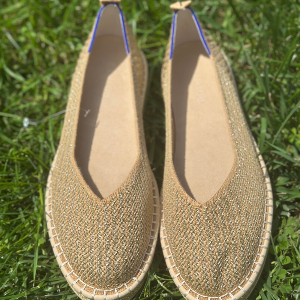 Rothy’s Elegant Tan Women's Slip-On Shoes size 12